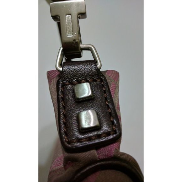 TUMI Signature Logo SMALL Shoulder Purse Bag - Picture 9 of 11